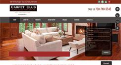 Desktop Screenshot of carpetclub.com